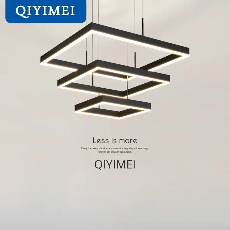 Aluminum Modern LED Chandelier