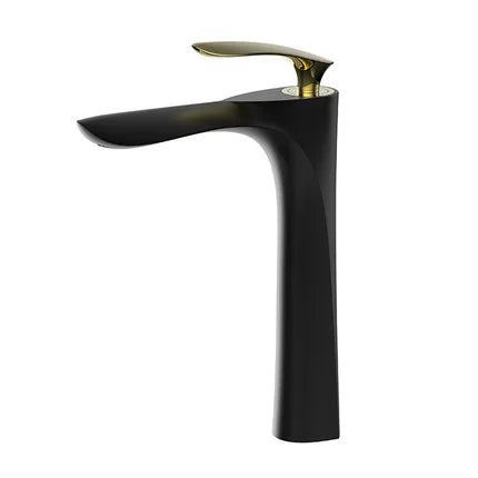 Gold Single Handle Faucet With Precise Control