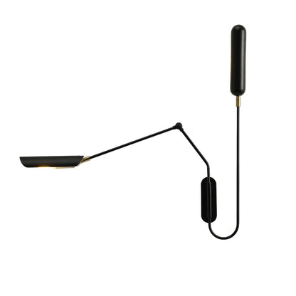 DecorBites™ Industrial Loft Wall Lamp: Creative Long Arm Bedside Reading Light