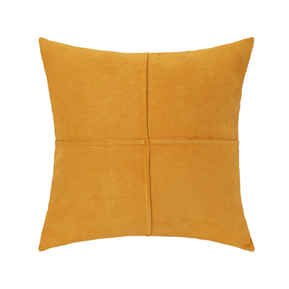 DecorBites™ Cross Faux Suede Throw Pillow Cover for Car Couch Sofa Bed Home Decor