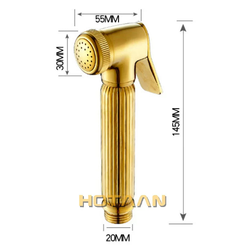 Gold Muslim Shower Sprayer