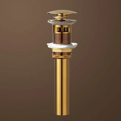 DecorBites™ Gold Brass and Marble Bathroom Basin Faucet Cold Hot Water Mixer Sink Tap