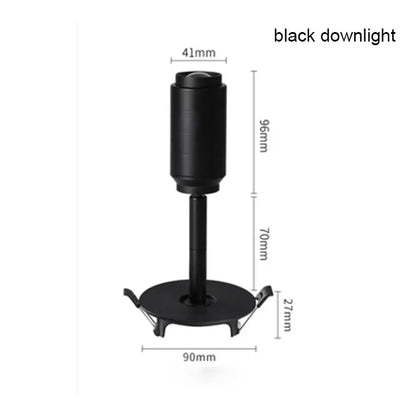 DecorBites™ Adjustable Beam Angle Rail Track Spotlight for Clothing Shoes Shop Galleries