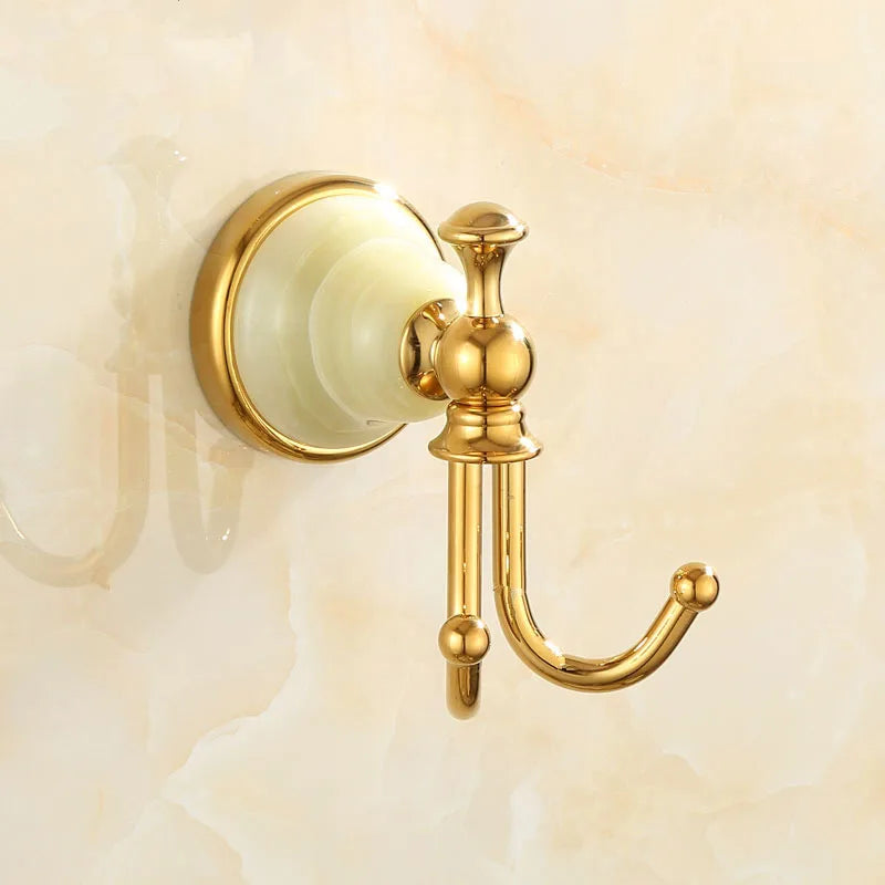 Copper Gold Bath Accessories