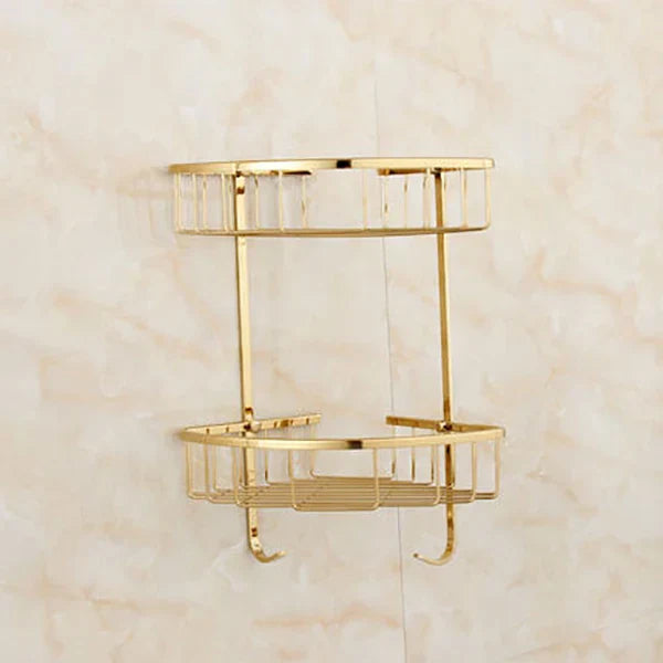Copper Gold Bath Accessories