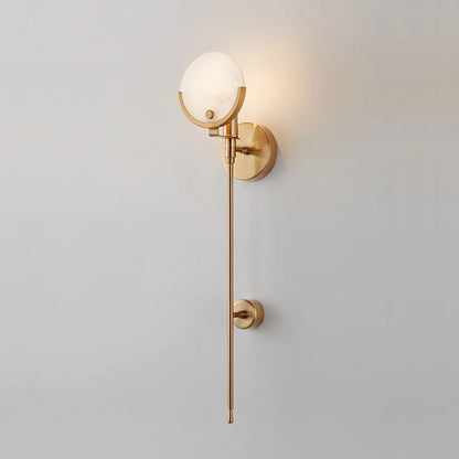 DecorBites™ Creative Marble Wall Lamp: New Nordic Minimalist Light Luxury for Living Room, Bedroom, Aisle.