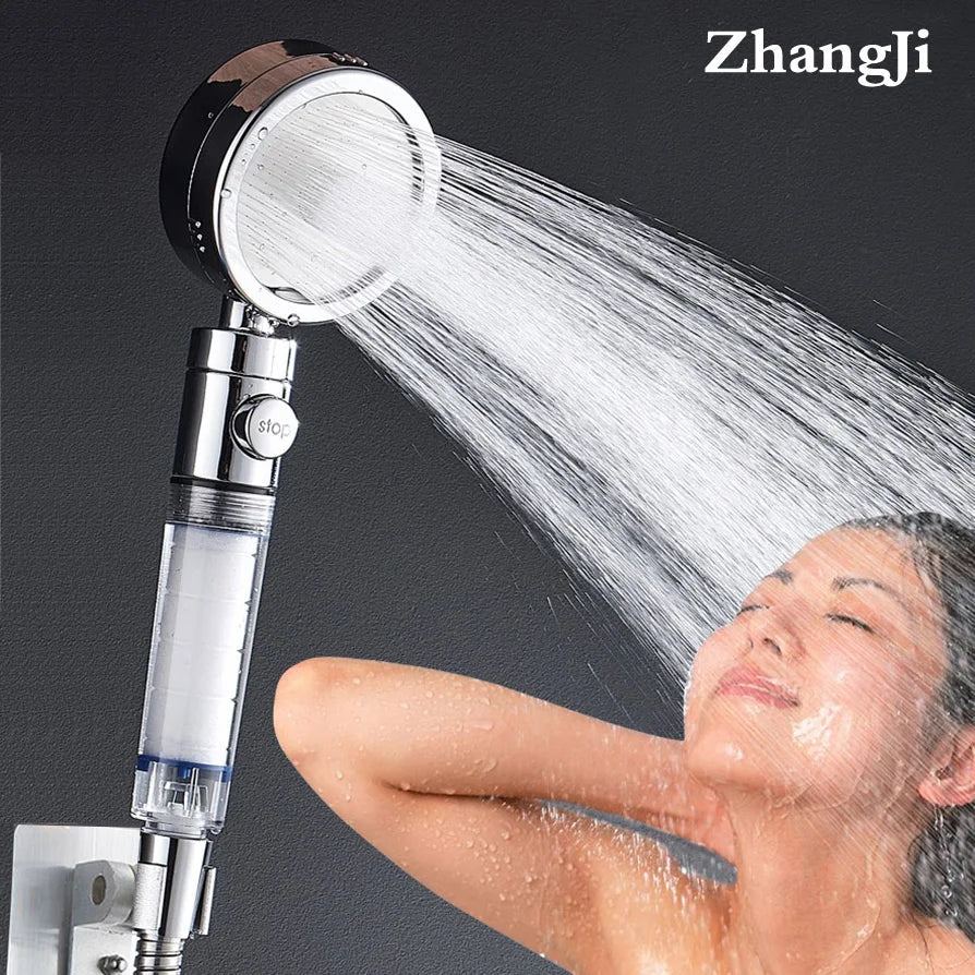 Silver Filtered Shower Sprayer