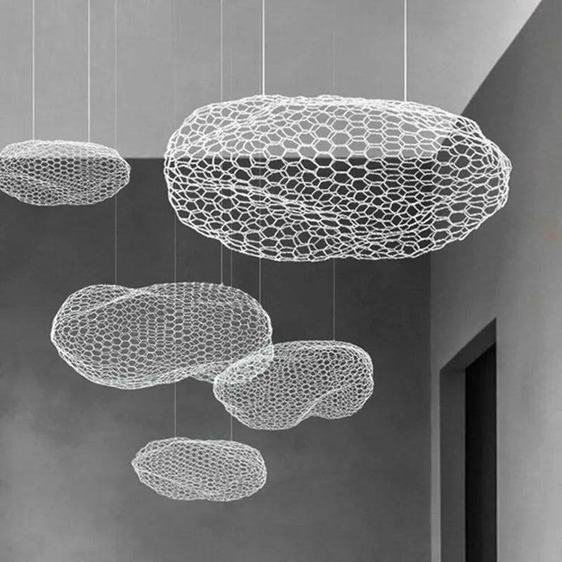 DecorBites™ Cloud Light: Nordic Designer Pendant Lamp for Bedroom, Hotel, Restaurant, Bar