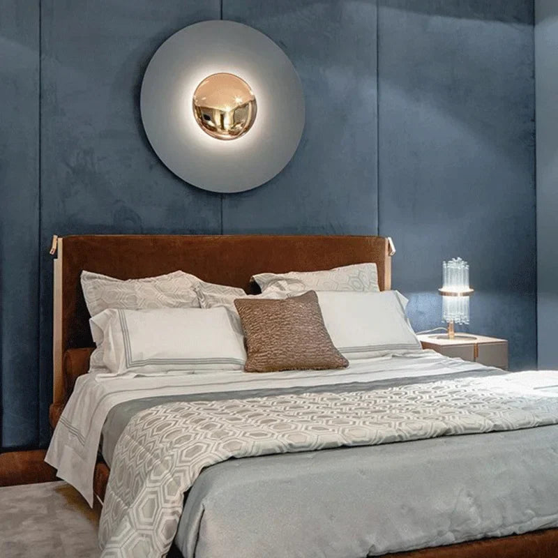 DecorBites™ LED UFO Wall Sconces Bedside Lamp for Modern Minimalist Bedroom Decor