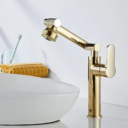 Gold Black Bathroom Faucet