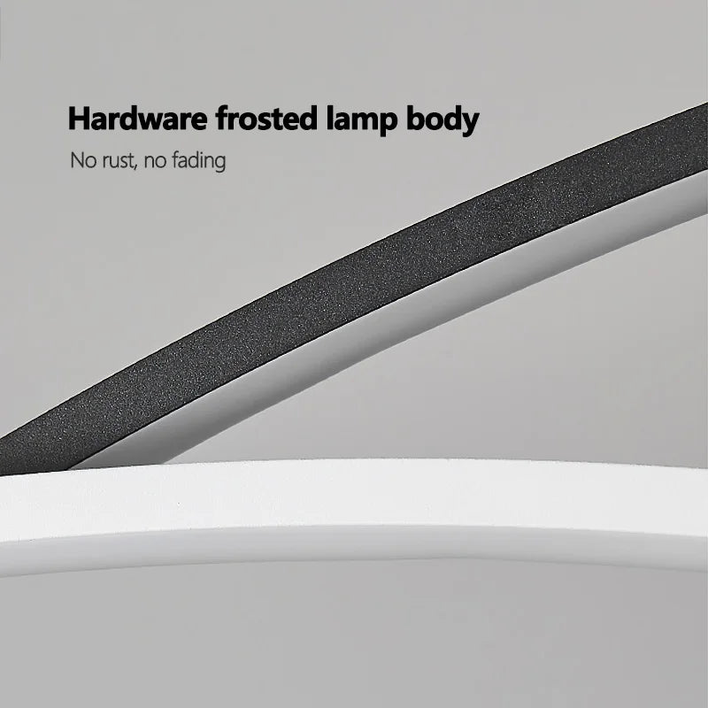 Minimalist LED Pendant Light 120cm Dimmable