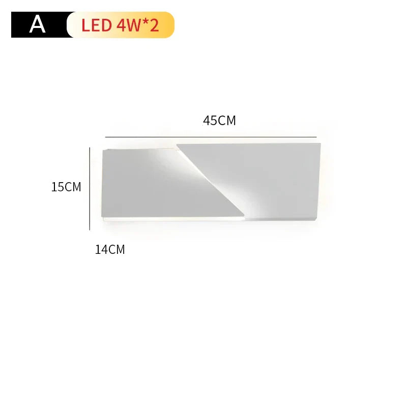 DecorBites™ Geometric Art Indoor Wall Lamp for Bedroom Living Room Staircase Home Decor