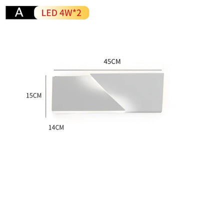 DecorBites™ Geometric Art Indoor Wall Lamp for Bedroom Living Room Staircase Home Decor