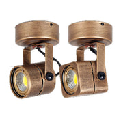 Bronze Retro Ceiling Spotlights