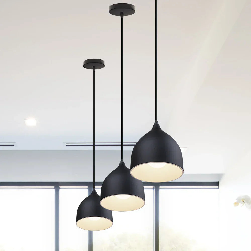 DecorBites™ Industrial Aluminium Pendant Lights Chandelier for Home Living Room Kitchen Bedroom