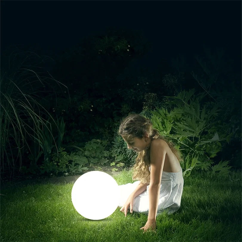 DecorBites™ Glowing Ball LED Floor Lamp with Remote Control for Bedroom and Living Room
