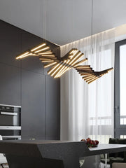 Aluminum Nordic Chandelier