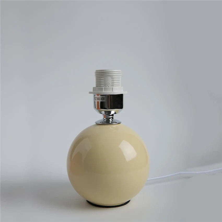 Ivory Ceramic Table Lamp