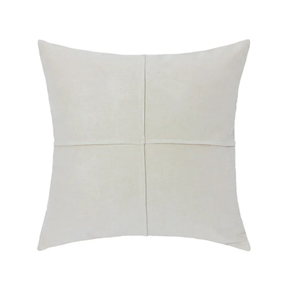 DecorBites™ Cross Faux Suede Throw Pillow Cover for Car Couch Sofa Bed Home Decor