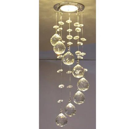 DecorBites™ Crystal LED Downlight for Home Decor, Living Room, Dining, Corridor - Mini Ceiling Lamp