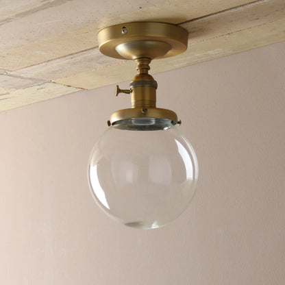Glass Vintage Wall Sconce
