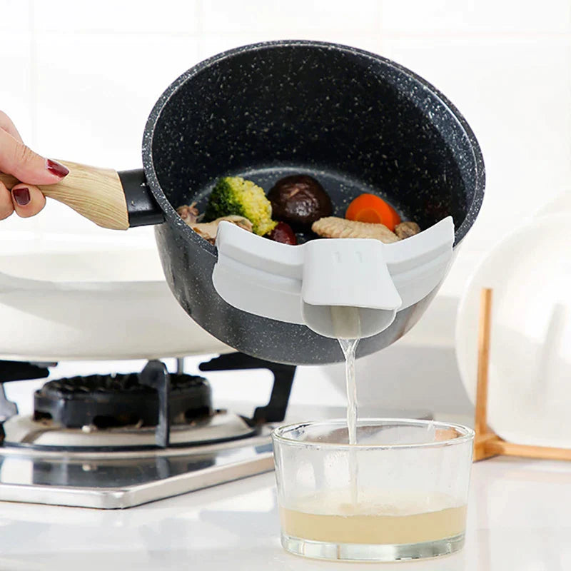 DecorBites™ Duck Beak Funnel Liquid Divertor Kitchen Tool Soup Pouring Nozzle Deflector