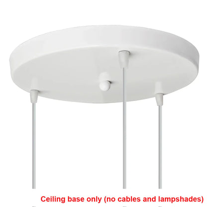 DecorBites™ Geometric LED 3-Light Pendant for Indoor Lighting & Decor