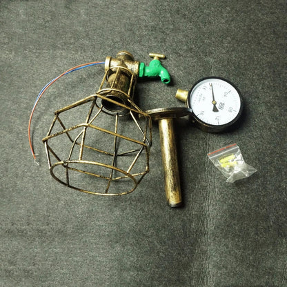 DecorBites™ Industrial Retro Wall Light: Steam Punk Lighting Fixtures for Home Decor