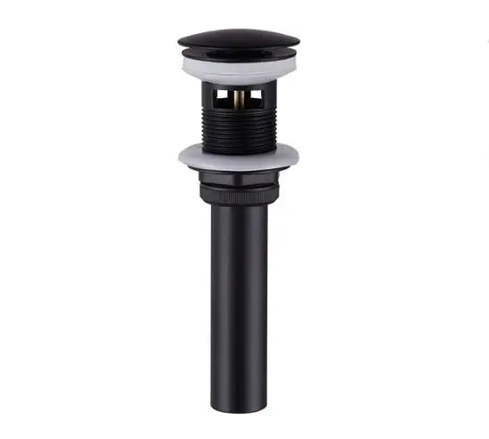 DecorBites™ Grey/Black Wash Basin Faucet Single Handle Mixer Tap Hot Cold Waterfall Brushed Gold