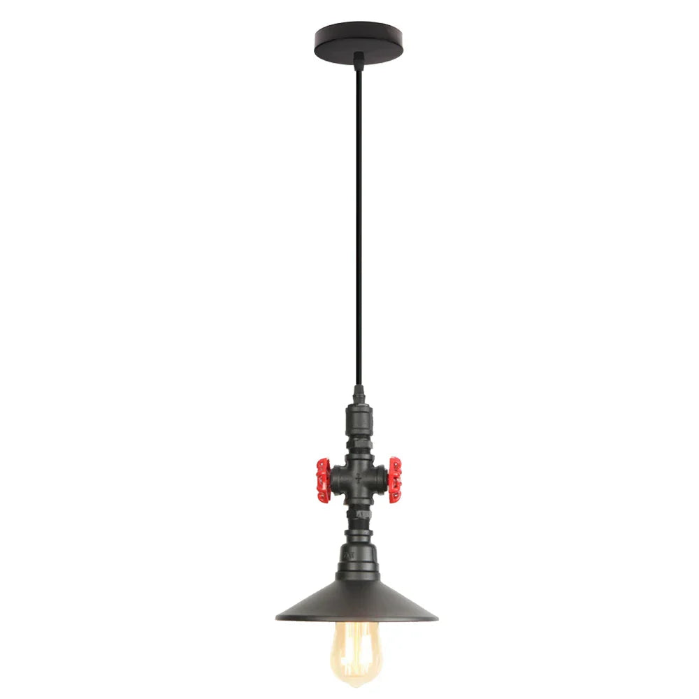 DecorBites™ Industrial Retro Pendant Light Fixture Water Pipe Lamp for Kitchen and Home Decor