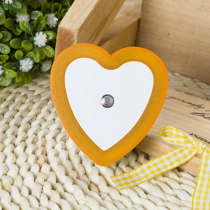 LED Heart Night Light