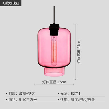 DecorBites™ Geometric Glass Pendant Light Collection: Modern Crystalline Pendant Series
