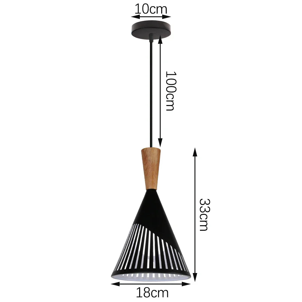DecorBites™ Industrial Aluminium Pendant Lights Chandelier for Home Living Room Kitchen Bedroom