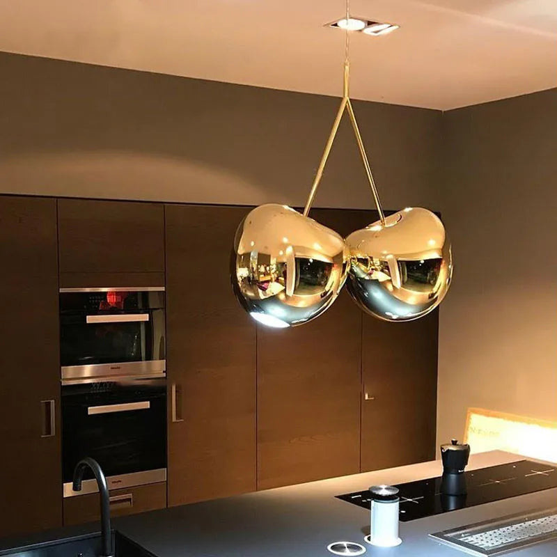 DecorBites™ Gold Pendant Light for Living Room, Bar, Dining Room - Italian Design