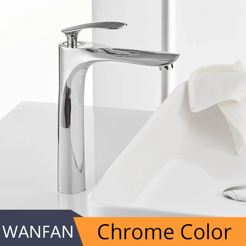 Gold Chrome Brass Faucet