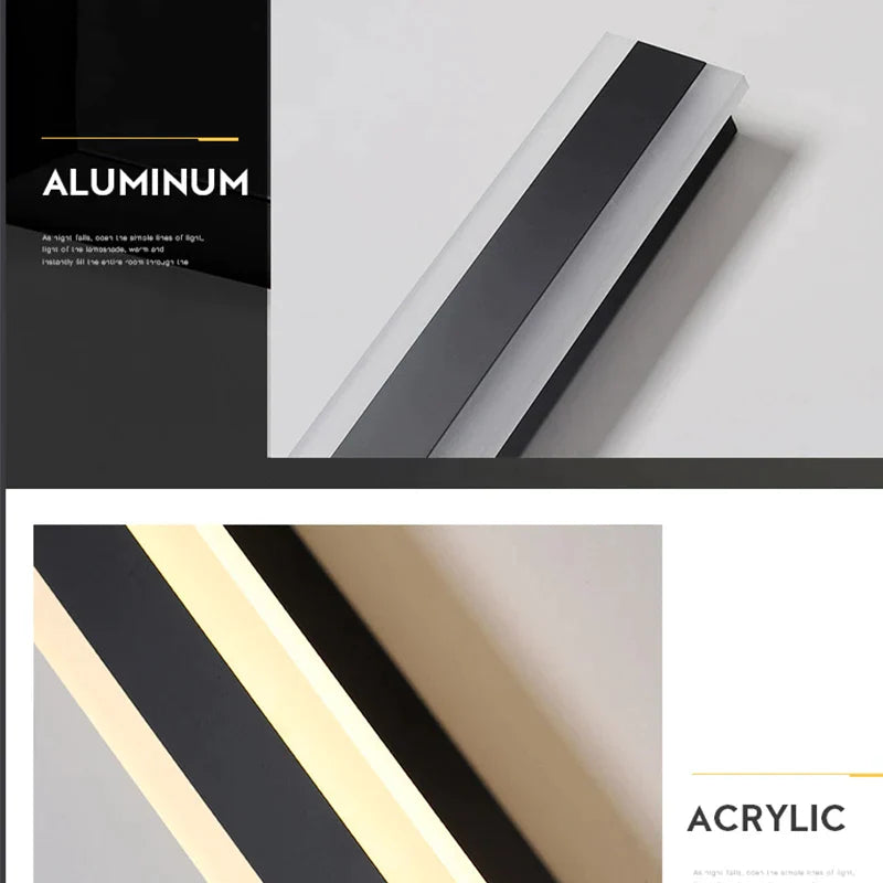 DecorBites™ LED Aluminum Wall Light for Garden Porch Sconce 110V 220V Luminaire