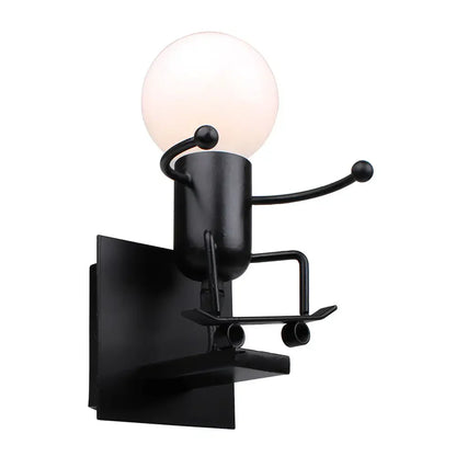 DecorBites™ Creative LED Wall Light Indoor Wall Sconce Modern Art Decor Iron E27