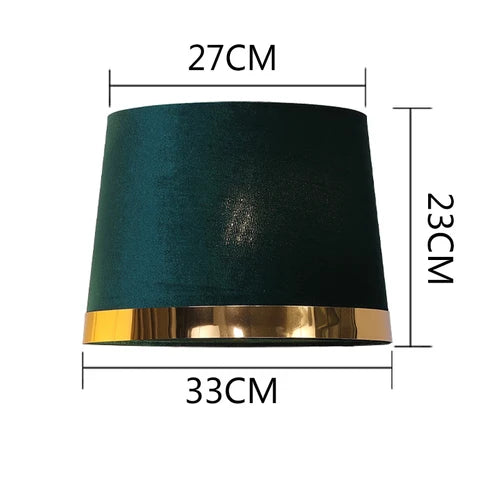 Gold Edge Cloth Lampshade