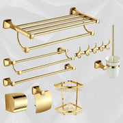 Gold Copper Hardware Set