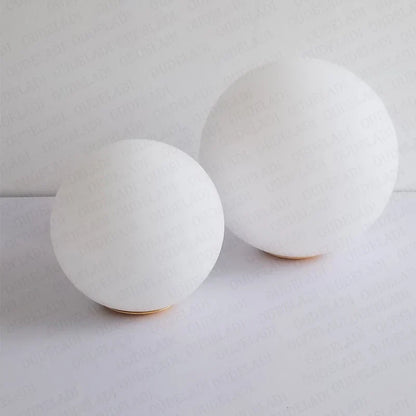 DecorBites™ Glass Ball Pendant Lampshade - High Quality Milky Glass Ball Design