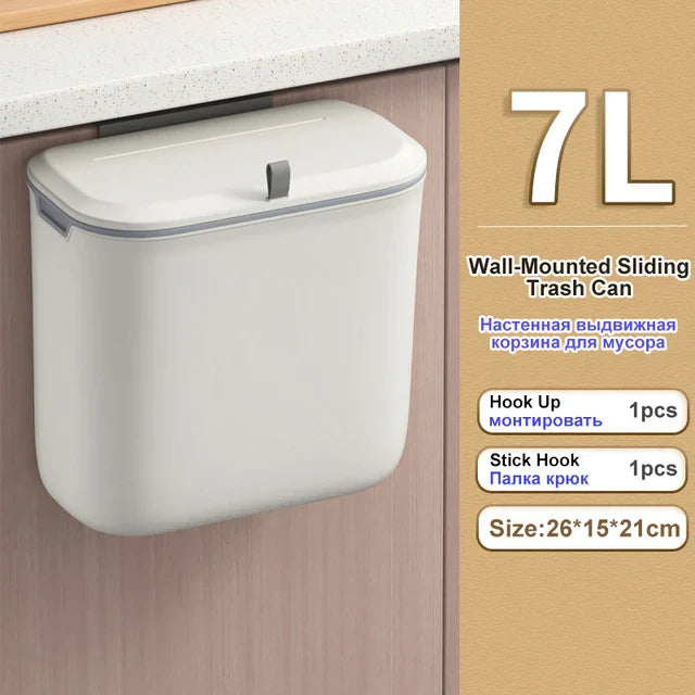 Plastic Wall Waste Bin