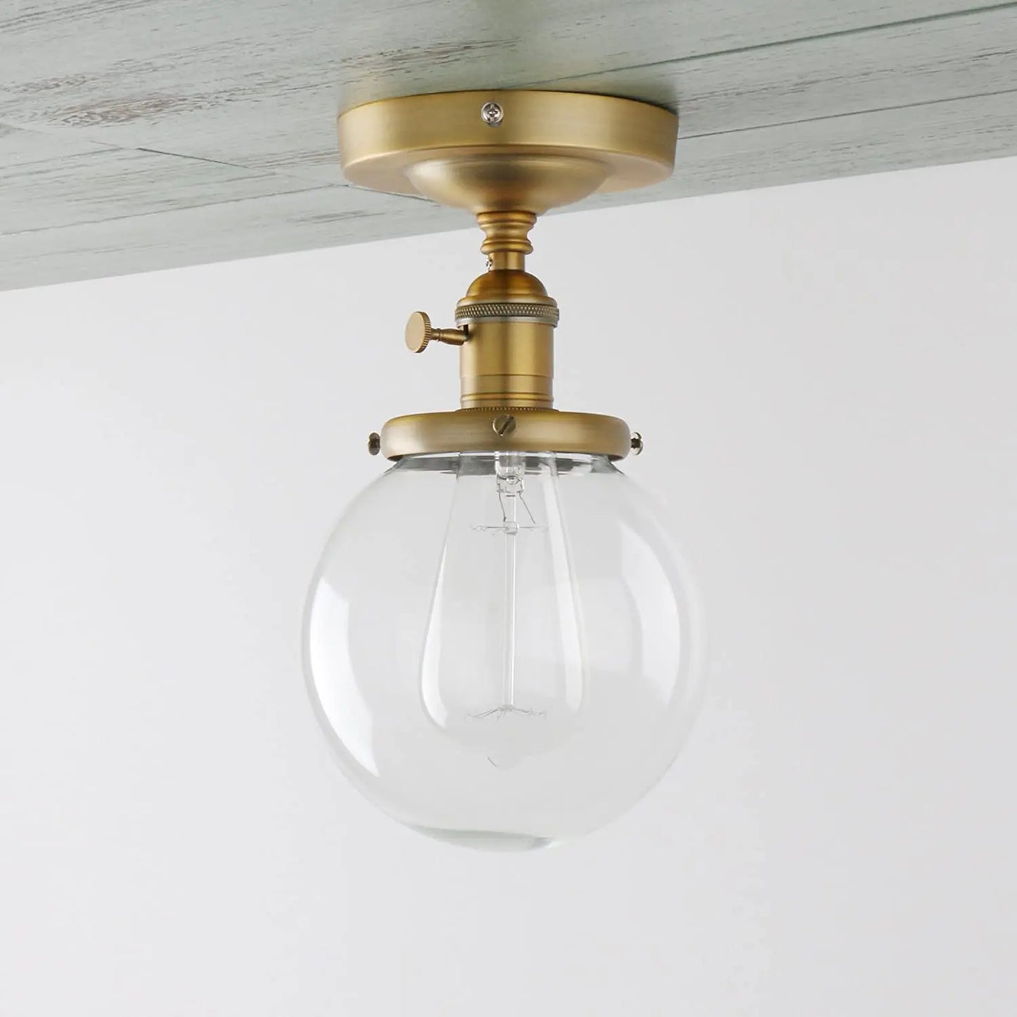 Glass Vintage Wall Sconce