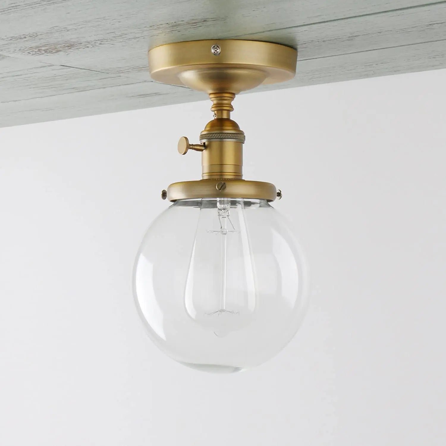 Glass Vintage Wall Sconce