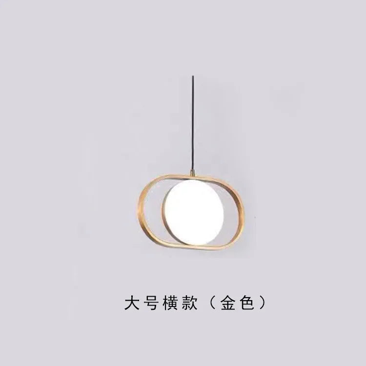 DecorBites™ Gold Trumpet Pendant Light - Modern LED Nordic Hanging Lamp for Home Decor