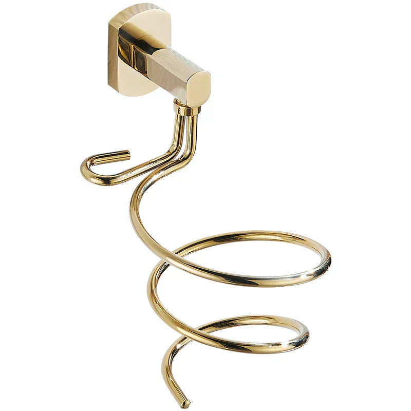 Gold Wall Hair Organizer