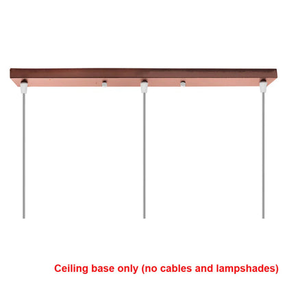 DecorBites™ Geometric LED 3-Light Pendant for Indoor Lighting & Decor