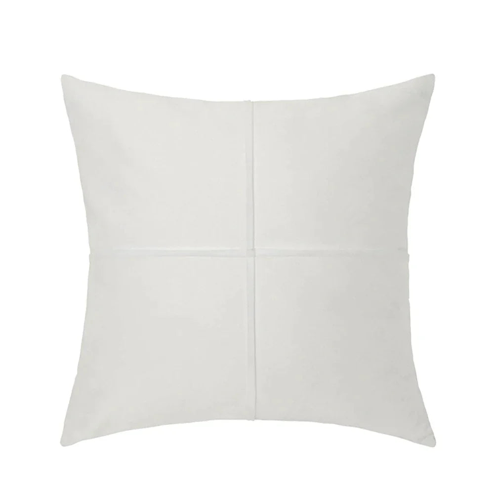 DecorBites™ Cross Faux Suede Throw Pillow Cover for Car Couch Sofa Bed Home Decor