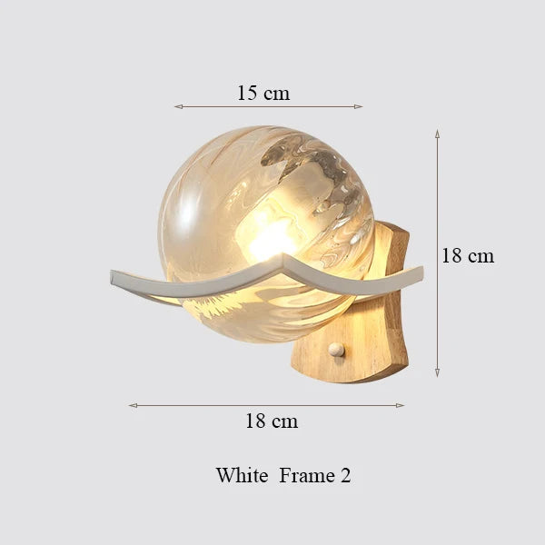 Wood Minimalist Wall Lamp