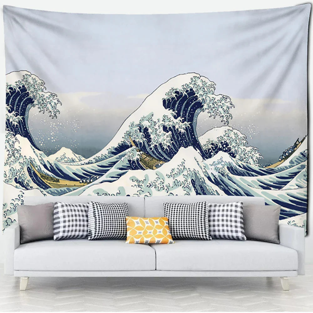 Bohemian Wave Wall Tapestry