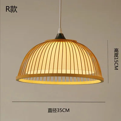 Bamboo Modern Chandelier Light